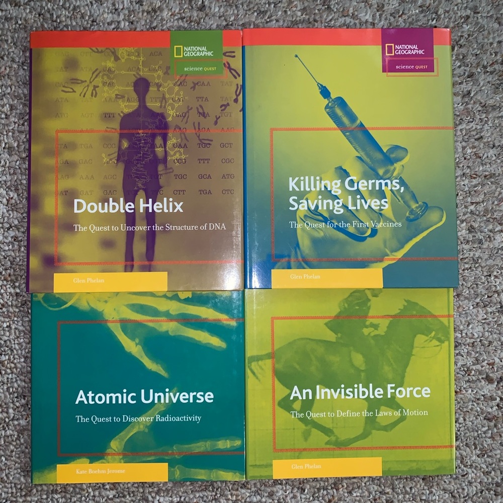 NATIONAL GEOGRAPHIC SCIENCE QUEST BOOK SET